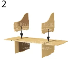 Discount Organizador para escritorio con cajones en DM Organización
