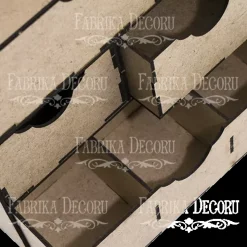Online Organizador rectangular de escritorio con cuatro cajones en DM Organización