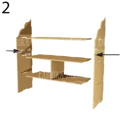 Online Organizador rectangular de escritorio con cuatro cajones en DM Organización
