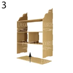 Online Organizador rectangular de escritorio con cuatro cajones en DM Organización