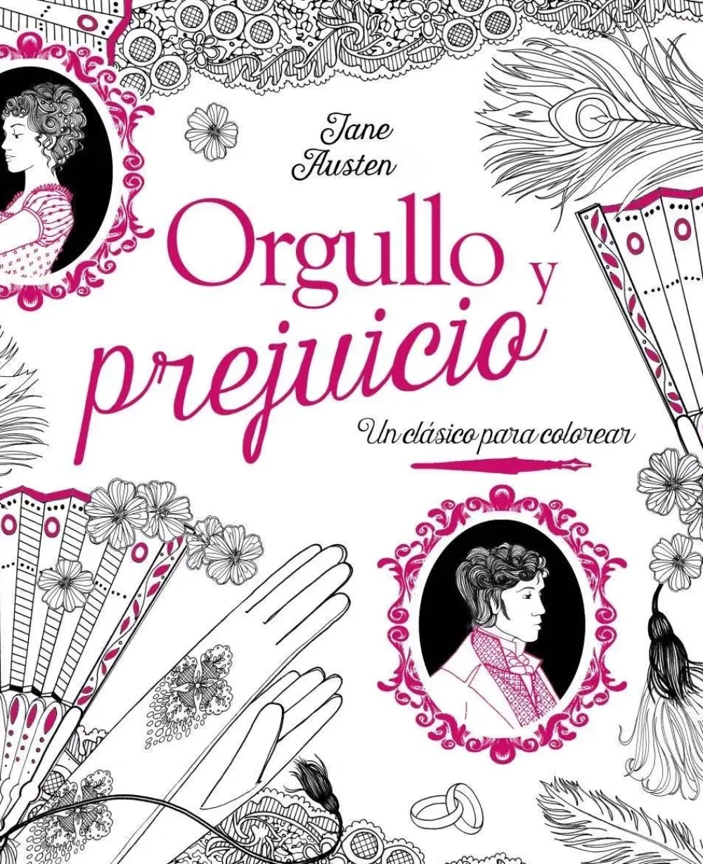Online Orgullo y prejuicio Clásicos para colorear Colorear