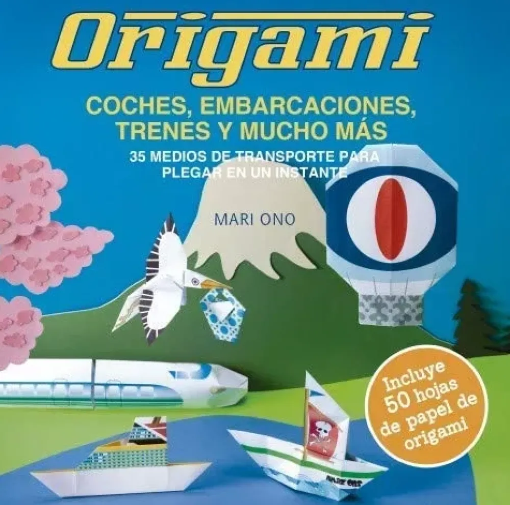 New Origami, Coches, Embarcaciones, Trenes y Mucho Más Niños Niños Y Regalos