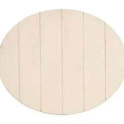 New Ovalo Alistonado 32x26cm Maderas