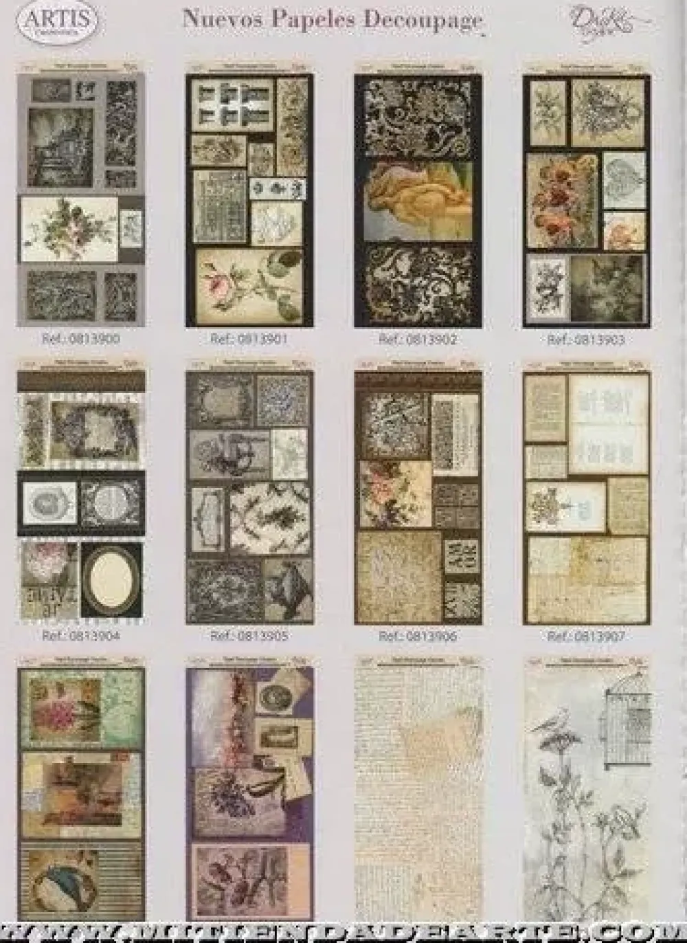 Sale Papel Dayka 62x32 cm. Ref: 0813915 Decoupage