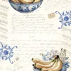Papel de Arroz Bananas I Fruits Market 54x33cm Papel Y Decoupage