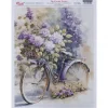 New Papel de Arroz Bicicleta con Flores 29x42cm Papeles|Decoupage