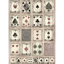 Clearance Papel de arroz Cartas Master of Magic 21x30cm Papeles|Decoupage