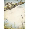 Clearance Papel de arroz Casa del árbol Romantic Hidden Grove 21x30cm Papeles|Decoupage