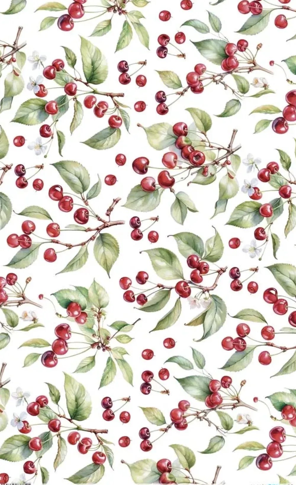 Discount Papel de Arroz Cherrys VII Fruits Market 54x33cm Papel Y Decoupage