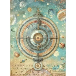 Hot Papel de Arroz Cosmos Fortune 21x30cm Decoupage