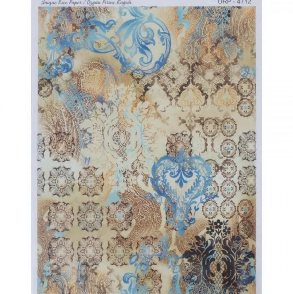 Papel de Arroz Filigranas 29x42cm Papeles|Decoupage