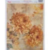 Papel de Arroz Flores Otoñales 29x42cm Papeles|Decoupage