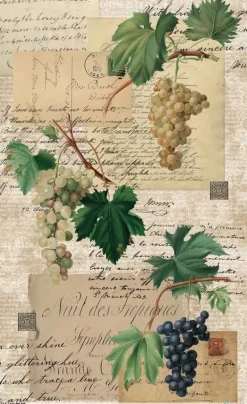 New Papel de Arroz Grapes II 54x33cm Decoupage