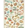Sale Papel de arroz Labels Art of Travelling 21x30cm Papeles|Decoupage