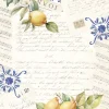 New Papel de Arroz Lemon I Fruits Market 54x33cm Papel Y Decoupage