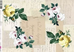 Discount Papel de Arroz Letter from the Heart 30x21cm Decoupage