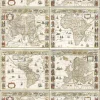 Online Papel de arroz Mapa marítimo 54x33cm Decoupage