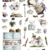 New Papel de Arroz Ofelia entre Fogones A3 Papeles|Decoupage