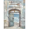 Clearance Papel de arroz Puerta Silent Sea 21x30cm Papeles|Decoupage