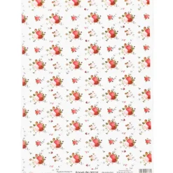 Hot Papel de arroz Rosas 29x41cm Papel Y Decoupage