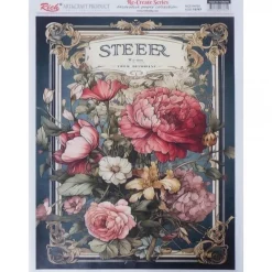 Hot Papel de Arroz Steeer 29x42cm Papeles|Decoupage