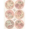 Best Papel de Arroz Tags Shabby Rose 21x30cm Decoupage