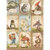 Outlet Papel de arroz Tarjetas Romantic Hidden Grove 21x30cm Papeles|Decoupage