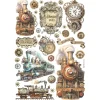 Sale Papel de arroz Tren Best Sellers 21x30cm Papeles|Decoupage