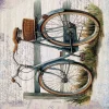 Best Papel de arroz Vintage Bike V 54x33cm Decoupage|Papeles