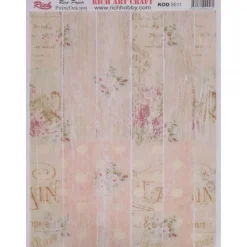 New Papel de Arroz Vintage madera 29x42cm Papeles|Decoupage