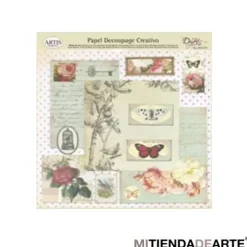 Papel de Decoupage 0813379 Primavera 30x30 cm. Dayka Papeles|Decoupage