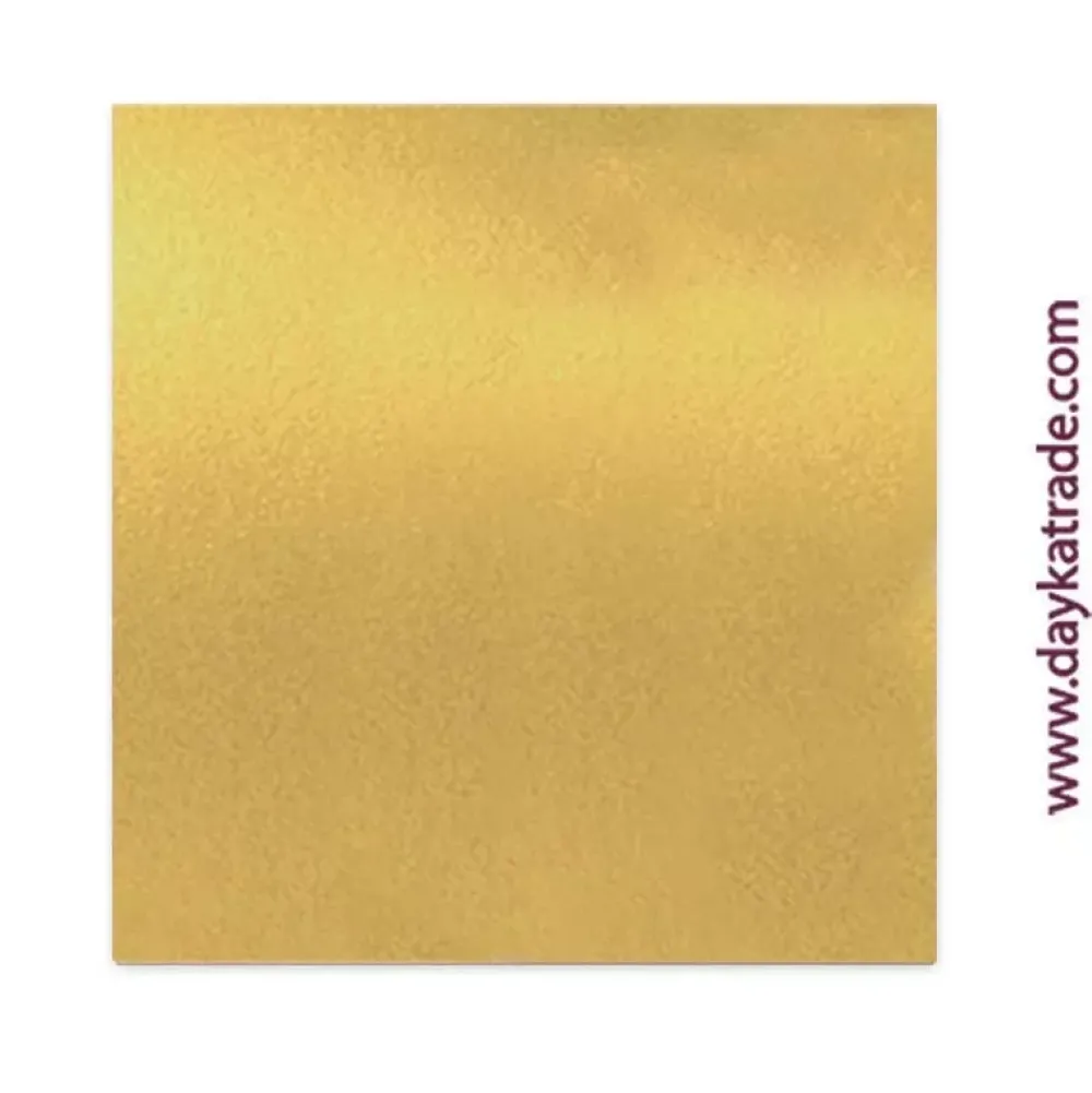 Sale Papel de Scrapbooking Metálico Oro Dayka 30x30cm Papeles