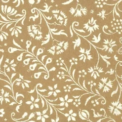Outlet Papel Flores Remondini oro Papeles