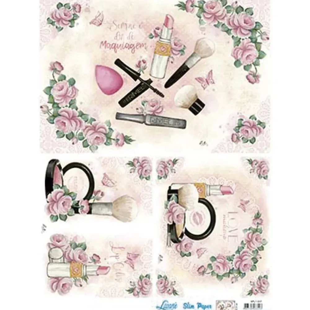 Discount Papel Slim Decoupage Maquillaje 47,3x33,8cm Decoupage