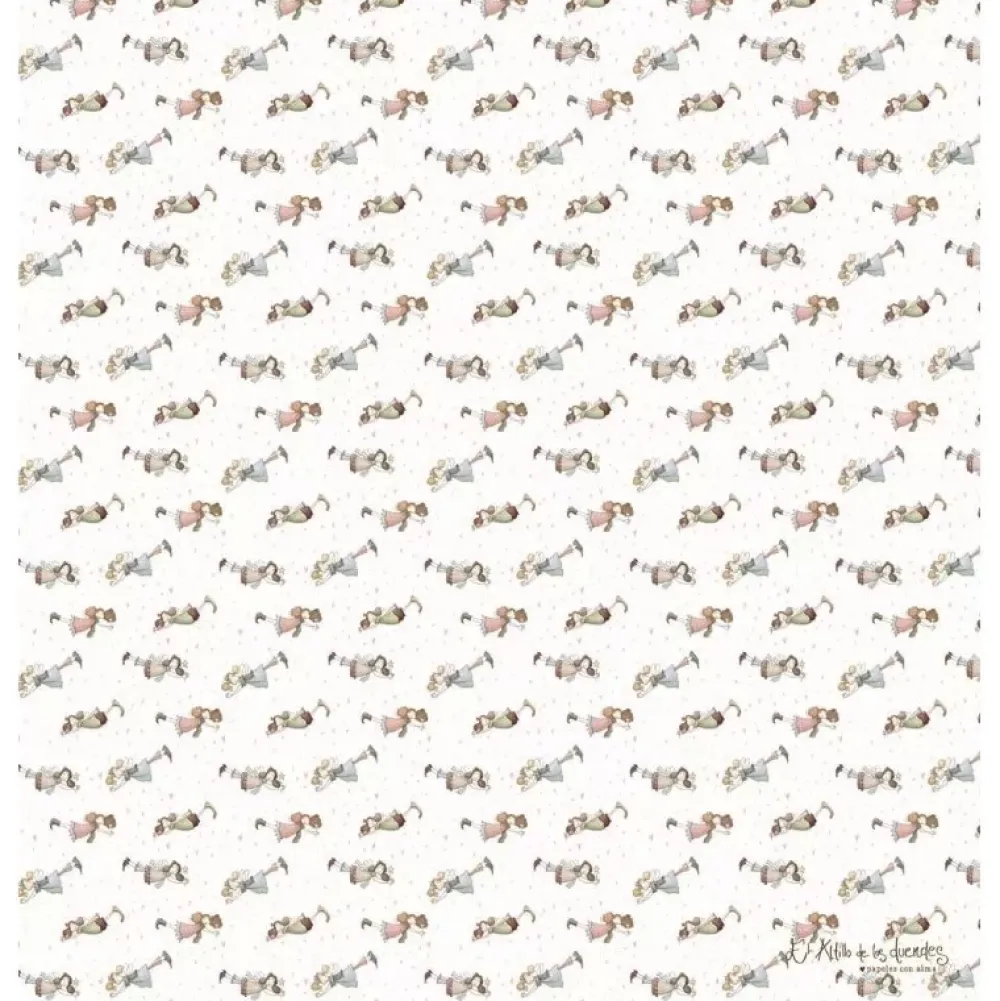 Best Papel vellum Las Hadas de la Navidad Operación: Rescatando la Navidad 30x30cm Papeles
