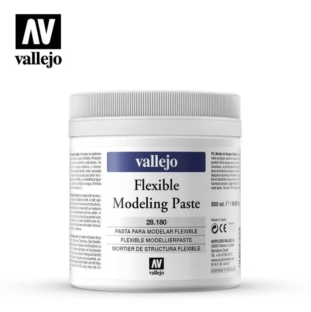 Hot Pasta de modelar flexible 180 Artist 500ml Pastas Moldeables