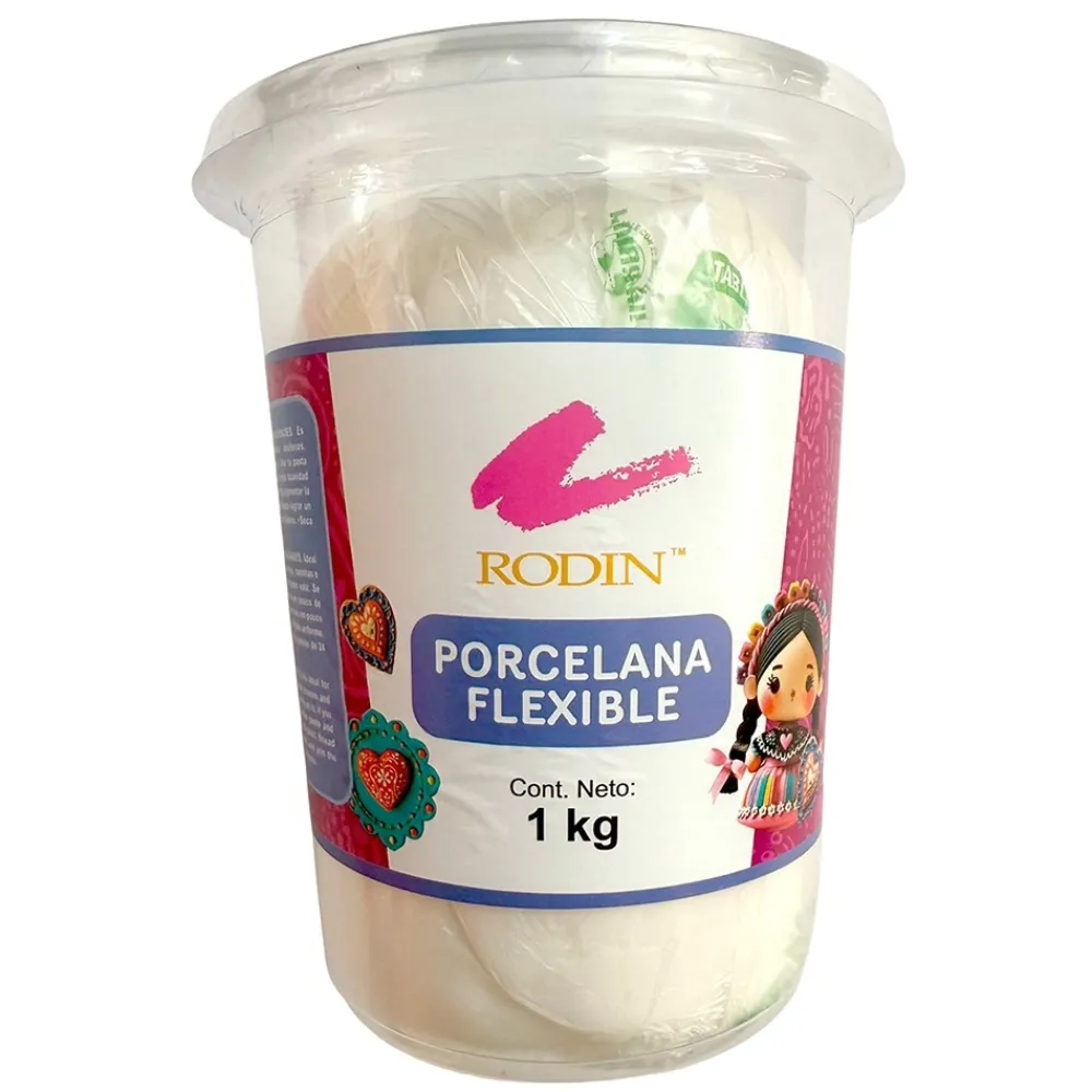 Online Pasta de porcelana flexible Rodin 1kg Pastas Moldeables