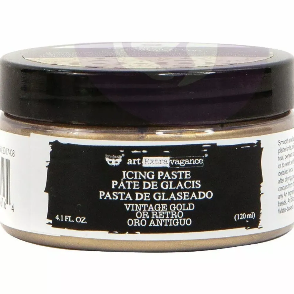 Pasta de textura Icing Finnabair White Gold Craqueladores|Gessos Y Estucos