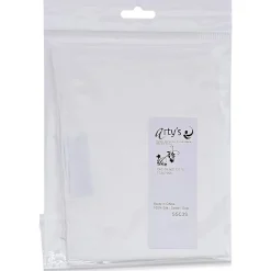Outlet Pañuelo de seda chifón blanco 45x180cm Telas, Sedas Y Fieltro