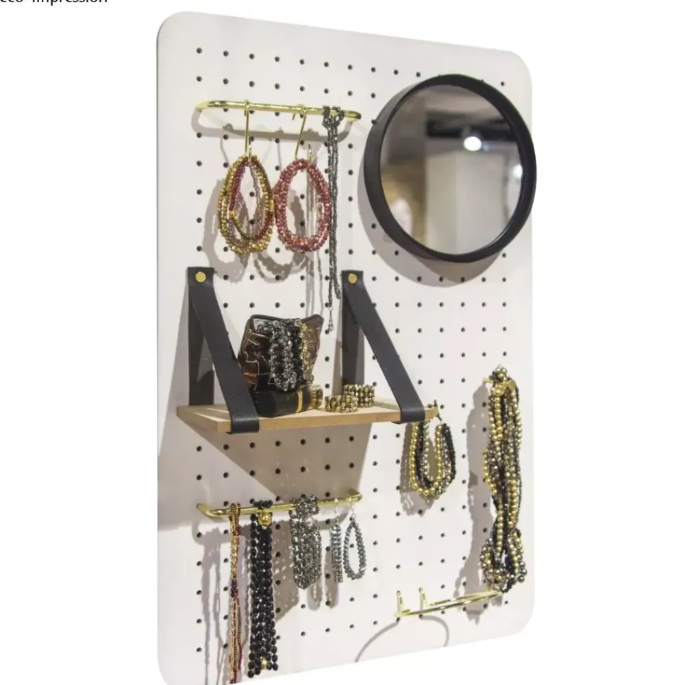 Discount Pegboard rectangular de madera Pin and Peg Organización|Maderas