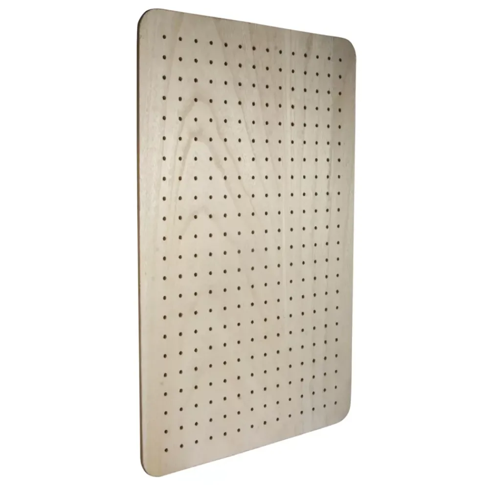 Discount Pegboard rectangular de madera Pin and Peg Organización|Maderas