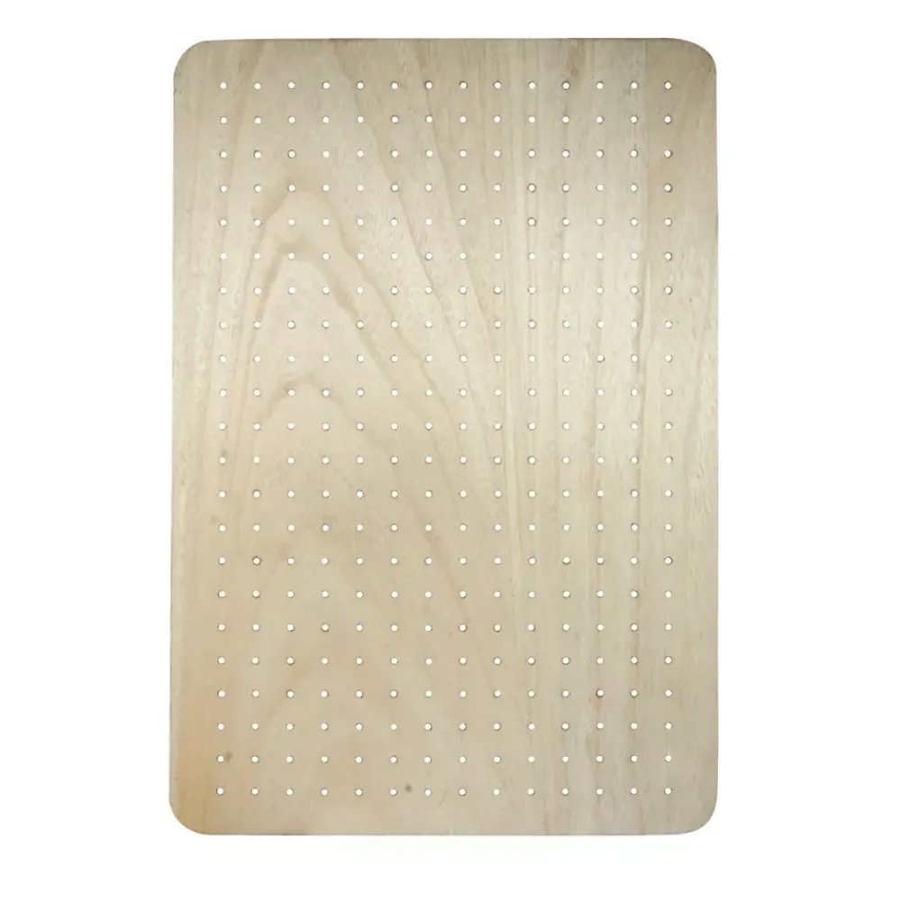 Discount Pegboard rectangular de madera Pin and Peg Organización|Maderas