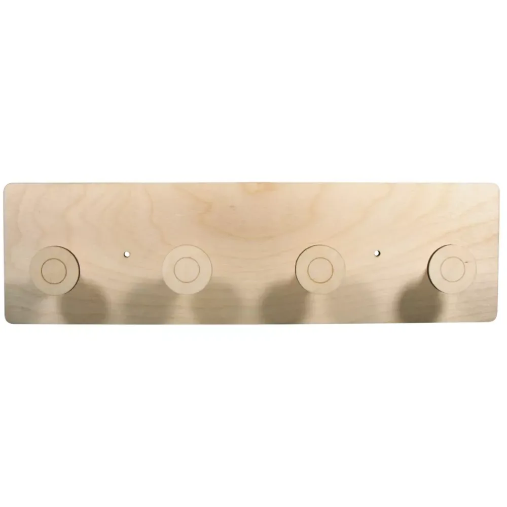 Outlet Perchero de Madera Maderas