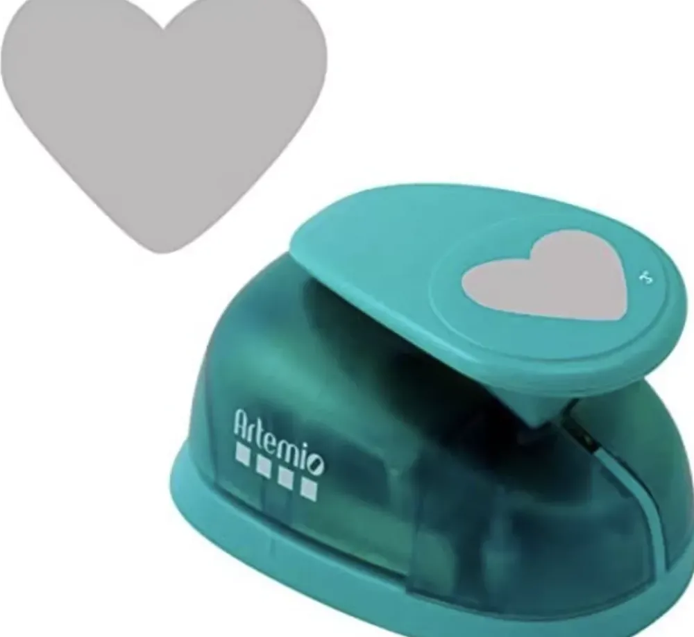New Perforadora Corazón 8cm Perforadoras