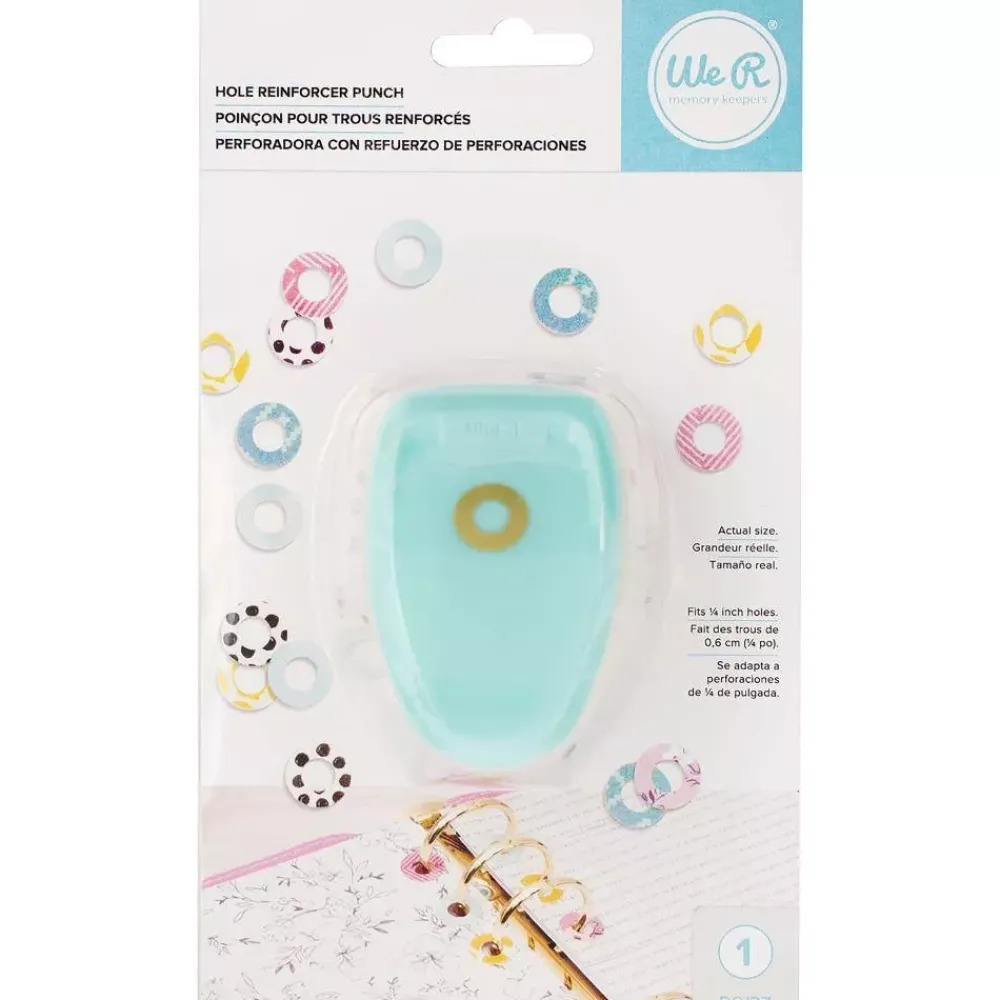 Perforadora Reinforcer Hole Punch We R Memory Keepers Perforadoras
