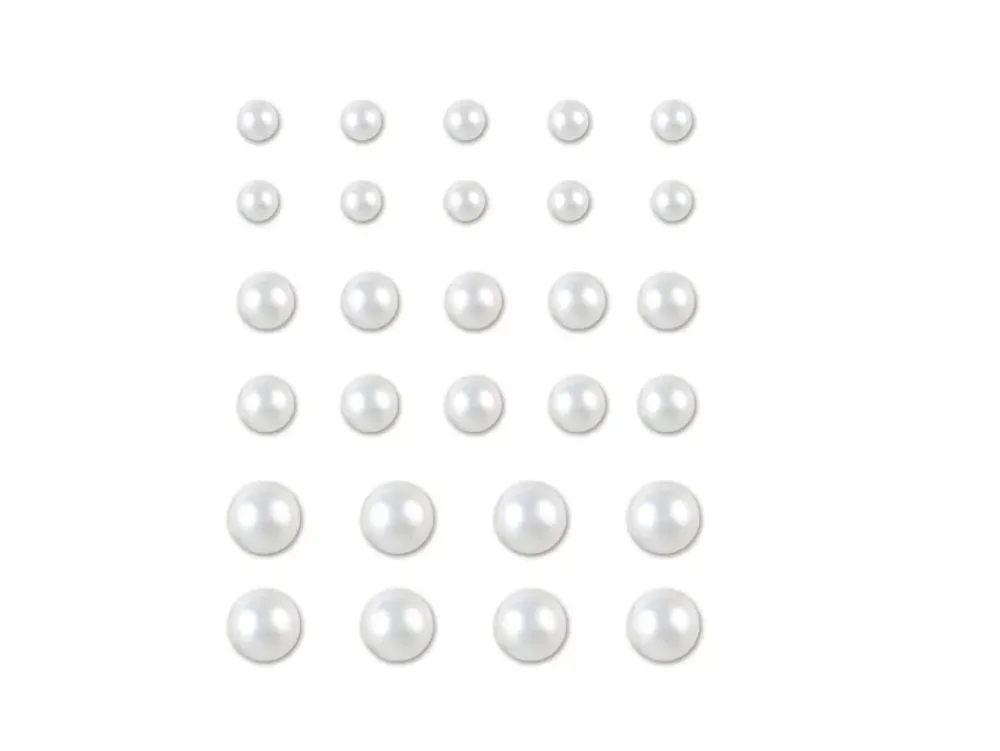 Clearance Perlas adhesivas 6-10mm Bisutería