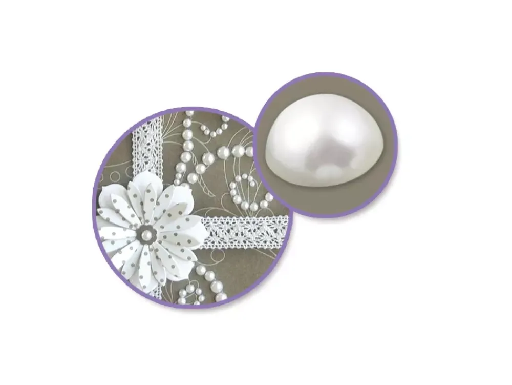 Clearance Perlas adhesivas 6-10mm Bisutería