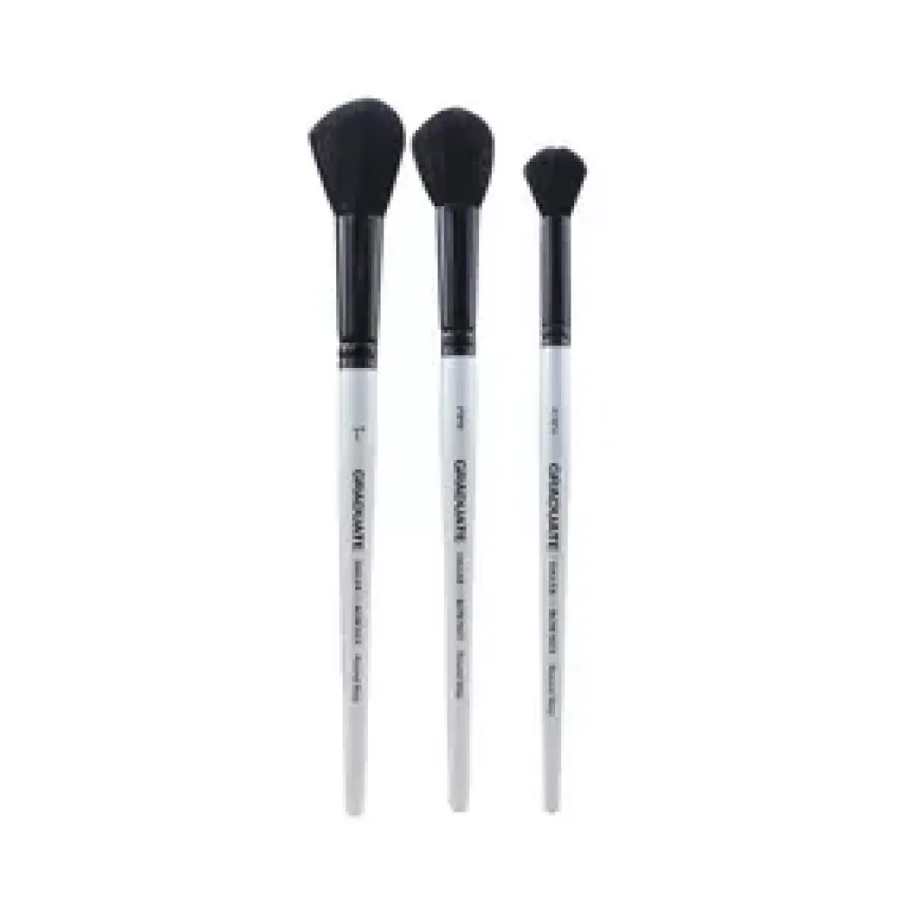 New Pincel Cabra Negra Mango Corto Graduate 3/4" Pinceles Y Brochas
