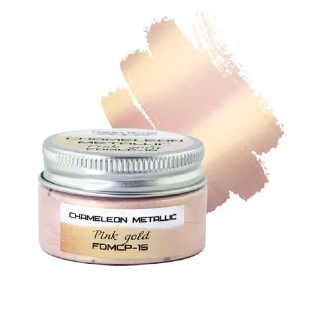 Best Pintura Chameleon Metallic Pink gold Doraduras|Pinturas Acrílicas