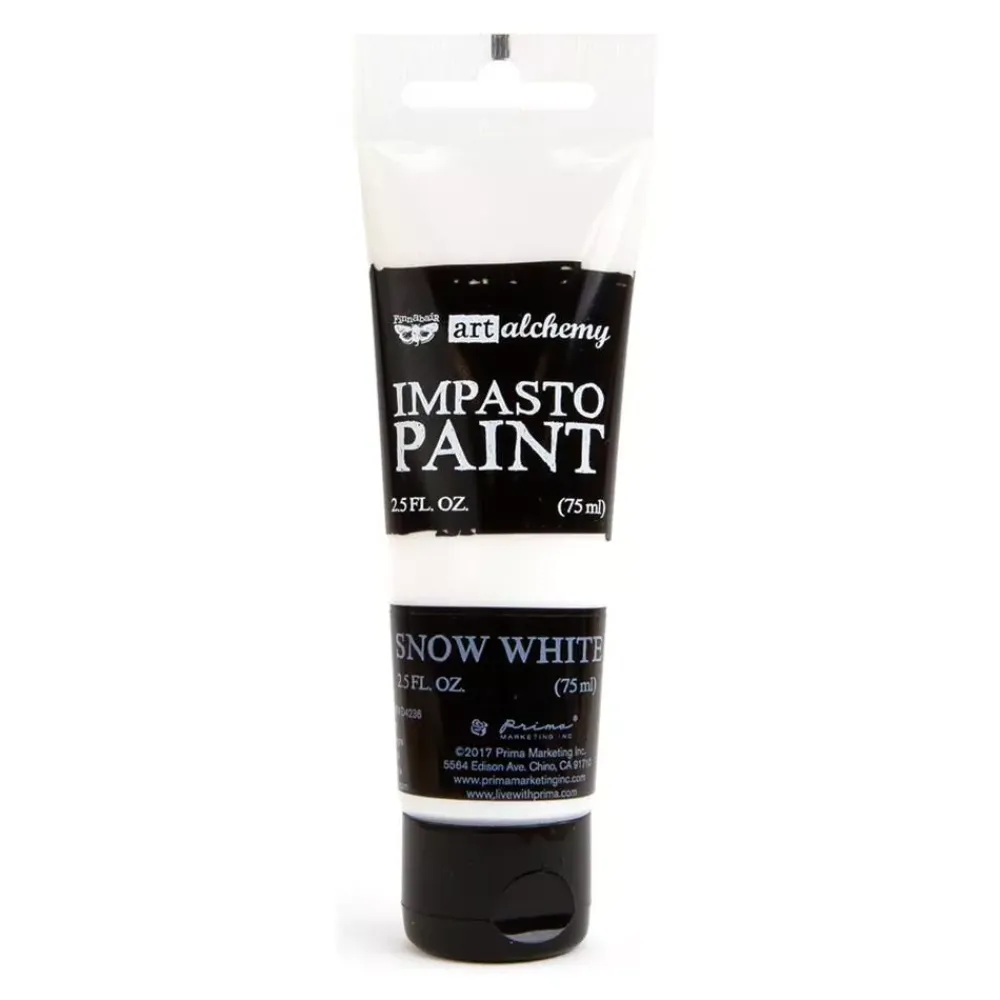 Pintura de Impasto Finnabair Snow White Pinturas Acrílicas